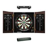 Viper Vault Shot King Sisal Dartboard & Cabinet Set w/ Darts in Brown/Gray | 7 H x 24 W x 32 D in | Wayfair 40-1202