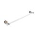 Everly Quinn Jarrell 5.2" Towel Bar for Glass Shower Door Metal in Gray | 34 H x 2.2 D in | Wayfair PG-41T-SM-30-PEW