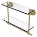 Darby Home Co Lera Wall Shelf Glass/Metal in Yellow | 12 H x 16 W x 5.6 D in | Wayfair 0EA2384075754A3797DADB228CA08EEE