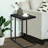 17 Stories C Table End Table in Black/Brown/Gray | 23 H x 19 W x 11 D in | Wayfair 74CD31A9C6C548E6B025DA13935C3F42