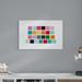 Ebern Designs Abstract More Cubic Geometric Squares by Oliver Gal - Graphic Art Print Canvas in Gray/Pink | 20 H x 30 W x 0.5 D in | Wayfair