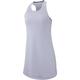 NIKE Damen Tenniskleid Court Dri-FIT, Größe XL in Silber