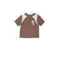 Old Navy Rash Guard: Brown Solid Sporting & Activewear - Size 12-18 Month