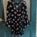 American Eagle Outfitters Pants & Jumpsuits | American Eagle Outfitters Floral Romper. Euc. | Color: Black/Pink | Size: Lj