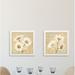 August Grove® 'Beautiful Daisies I & II' by Daphne Brissonnet - 2 Piece Picture Frame Painting Print Set on | 14 H x 14 W x 0.75 D in | Wayfair