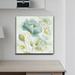Ophelia & Co. 'Gilded Turquoise Poppy' by Tre Sorelle Studios - Painting Print on Canvas Canvas | 24 H x 24 W x 1.5 D in | Wayfair