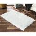 White 27 x 2.25 in Area Rug - House of Hampton® Polar Bear Area Rug Faux Fur | 27 W x 2.25 D in | Wayfair MCRW3274 38106363