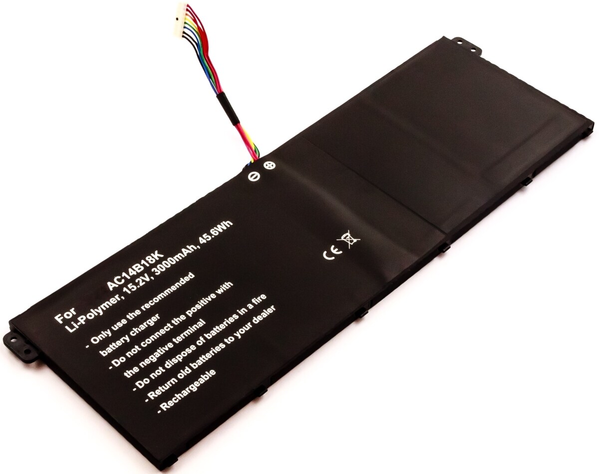 AGI Akku für Acer Aspire V3-371-374R Li-Pol 15,2 Volt 3000 mAh schwarz Image