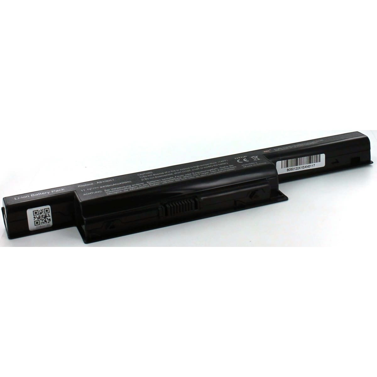 AGI Akku für Acer Aspire E1-571-53234G75MNK Li-Ion 10,8 Volt 4400 mAh schwarz Image