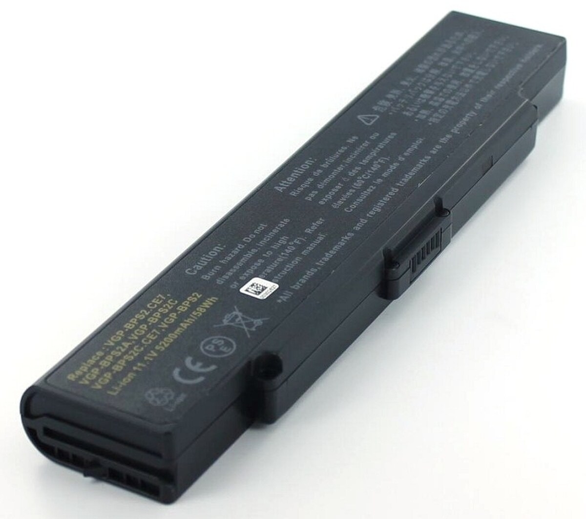 AGI Akku für Sony VGN-FE48M Li-Ion 11,1 Volt 4400 mAh schwarz Image