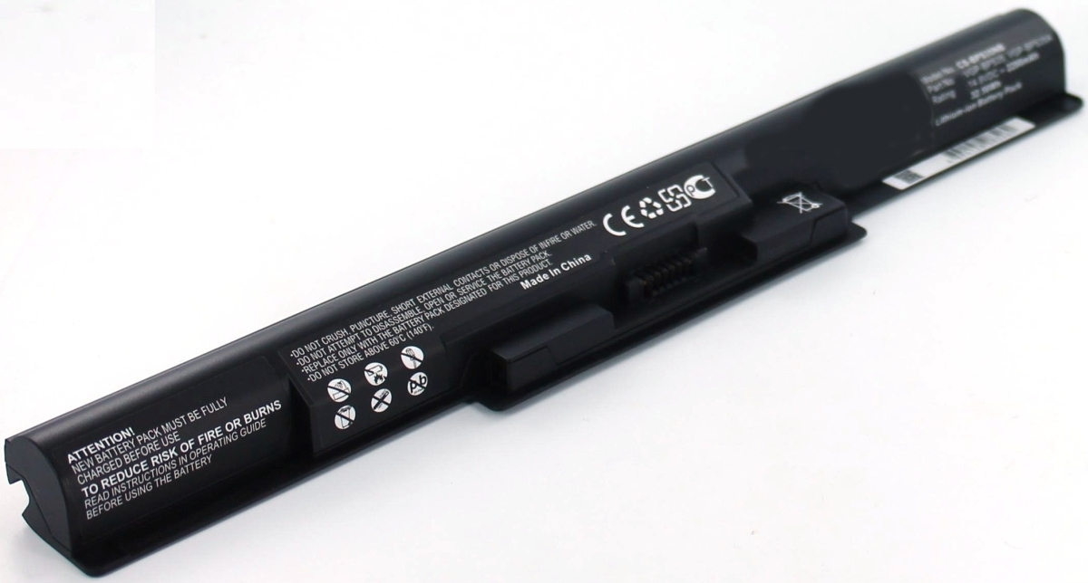 AGI Akku für Sony SVF1521E6EW.G4 Li-Ion 14,8 Volt 2200 mAh schwarz Image