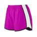 Augusta Sportswear 1265 Athletic Women's Pulse Team Short in Power Pink/White/Black size Small