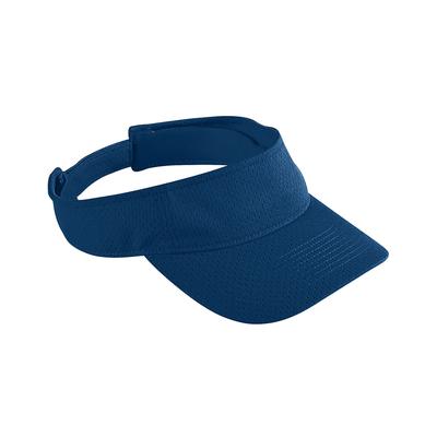 Augusta Sportswear 6228 Youth Athletic Mesh Visor in Navy Blue | Polyester