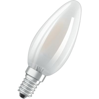 Osram - Dimmbare Filament led Lampe mit E14 Sockel, Warmweiss (2700K), Kerzenform, 6.5W, Ersatz für