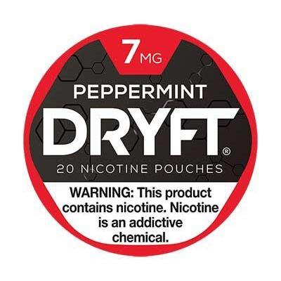 Dryft Nicotine Pouches Peppermint