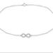 Giani Bernini Jewelry | Giani Bernini Infinity Ankle Bracelet | Color: Silver | Size: Os
