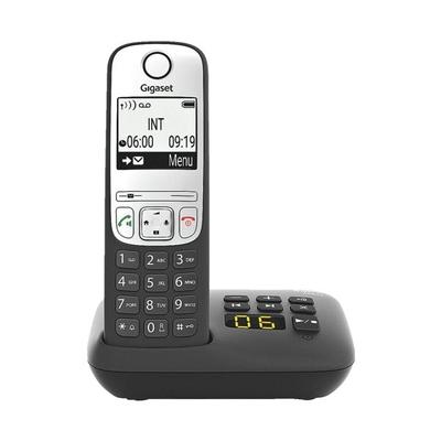 Schnurloses Telefon mit Anrufbeantworter »A690A« schwarz schwarz, Gigaset