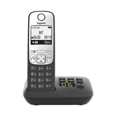 Gigaset Schnurloses Telefon mit Anrufbeantworter »A690A« schwarz schwarz
