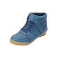 Extra Wide Width Women's CV Sport Honey Sneaker by Comfortview in Denim (Size 7 WW)