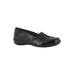 Extra Wide Width Women's Purpose Slip-On by Easy Street® in Black Patent Croc (Size 9 WW)