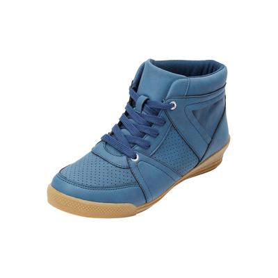 Women's CV Sport Honey Sneaker by Comfortview in Denim (Size 8 1/2 M)