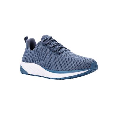 Women's Tour Knit Running Shoe by Propet in Denim (Size 7 1/2XX(4E))