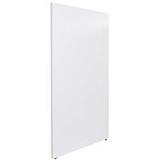 36"W x 60"H White Laminate Washable Office Panel