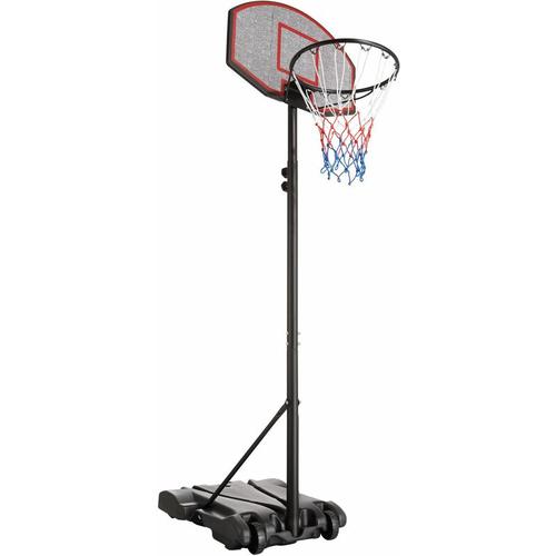 Tectake - Basketballkorb Harlem - Basketballkorb mobil, Basketballständer rollbar, Basketballanlage
