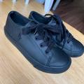 Polo By Ralph Lauren Shoes | Black Polo Lace Up Sneakers | Color: Black | Size: 10b