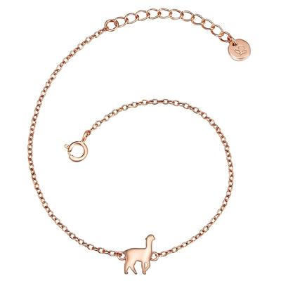 Glanzstücke München Armband Alpaka Sterling Silber in Roségold 17,0 cm Basislänge + 3,0 Verlängerung Damen Image
