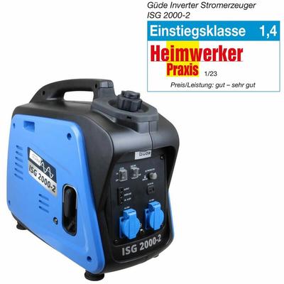 Inverter Stromerzeuger Notstromaggregat Stromaggregat Generator isg 2000-2 - Güde Image
