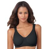 Plus Size Women's Petal Boost® Underwire Bra by Comfort Choice in Black (Size 52 C)