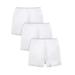 Plus Size Women's Stretch Cotton Boxer 3-Pack by Comfort Choice in White Pack (Size 12) Underwear