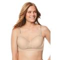Plus Size Women's Stay-Cool Wireless T-Shirt Bra by Comfort Choice in Nude (Size 40 B)