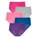 Plus Size Women's Nylon Brief 5-Pack by Comfort Choice in Midtone Pack (Size 15) Underwear