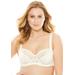 Plus Size Women's Lace-Trim Underwire Bra by Amoureuse in Ivory (Size 42 B)