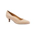 Women's Kiera Pumps by Trotters® in Nude Leather (Size 12 M)