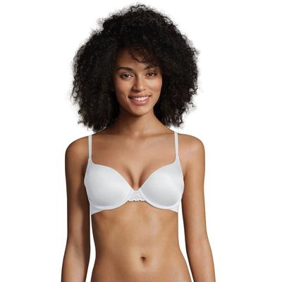 Plus Size Women's Love The Lift® DreamWire® Push Up Underwire Bra DM0066 by Maidenform in White (Size 38 C)