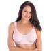 Plus Size Women's Petal Boost® Underwire Bra by Comfort Choice in Shell Pink (Size 50 B)