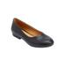 Women's The Jaiden Slip On Flat by Comfortview in Black (Size 9 M)