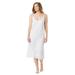 Plus Size Women's Snip-To-Fit Dress Liner by Comfort Choice in White (Size 4X)