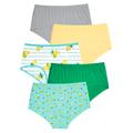 Plus Size Women's Stretch Cotton Brief 5-Pack by Comfort Choice in Lemon Pack (Size 12) Underwear