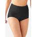 Plus Size Women's Skimp Skamp Brief Panty by Bali in Black (Size 9)