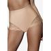 Plus Size Women's Shaping Brief with Lace Firm Control 2-Pack by Bali in Light Beige (Size 2X)