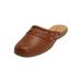 Wide Width Women's The McKenna Slip On Mule by Comfortview in Cognac (Size 10 W)