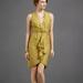 Anthropologie Dresses | Bhldn Anthropologie Yellow Silk Tethered Dots | Color: Yellow | Size: 2