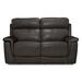 Palliser Furniture Granada 66.5" Leather Match Pillow Top Arm Reclining Loveseat Leather Match in Gray | 39.5 H x 66.5 W x 39.5 D in | Wayfair