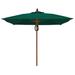 Darby Home Co Sanders 7.5' Solid Square Market Umbrella, Wood | Wayfair DBHM7782 42916983