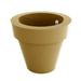 Vondom Maceta Resin Pot Planter Resin/Plastic in Brown | 17 H x 19.75 W x 19.75 D in | Wayfair 40150RF-CHAMPAGNE