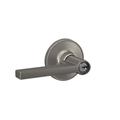 Schlage Solstice Lever Keyed Entry Lock in Gray | 2.75 H x 3.07 W x 5.71 D in | Wayfair J54SOL619